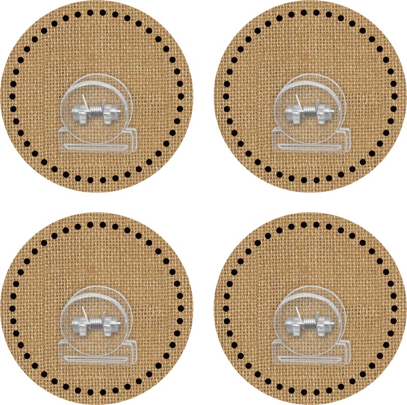 Teacher Created Resources Teacher Burlap Clingy Thingies Clips - Image 1